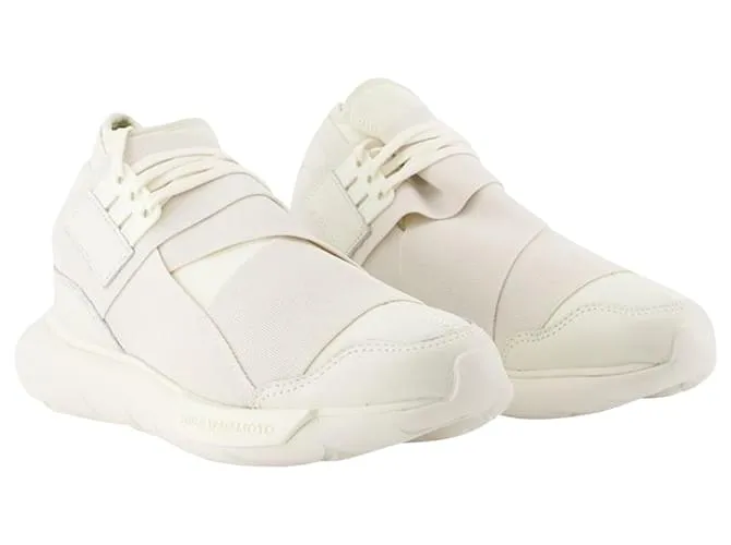 Y3 Zapatillas Qasa -Y-3 - Blanco roto - Cuero 