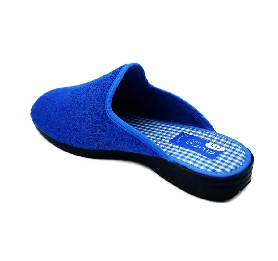 ZAPATILLA DE CASA MURO MUY CÓMODA Y FRESCA PANTUFLA RIZO AZAFATA 25856