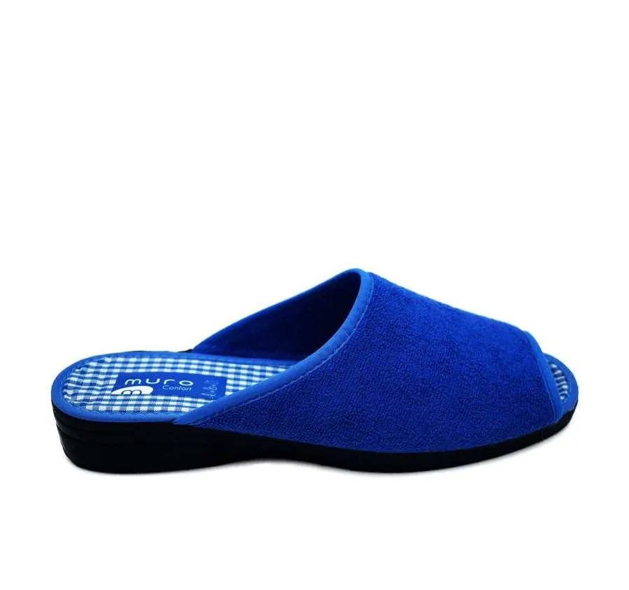 ZAPATILLA DE CASA MUY FRESCA Y CÓMODA PANTUFLA ABIERTA RIZO AZAFATA