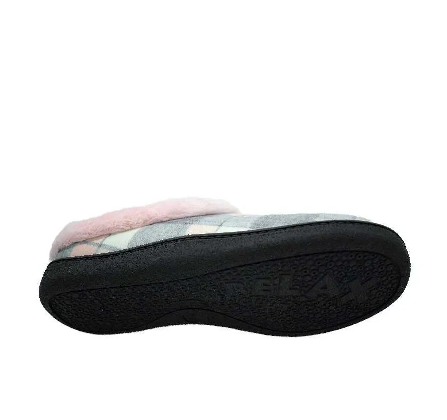 ZAPATILLA ROAL 12235 PLANTILLA PLUMAFLEX PANTUFLA DESCALZA ROSA ADORNO BORDADO GOOD NIGHT 26414