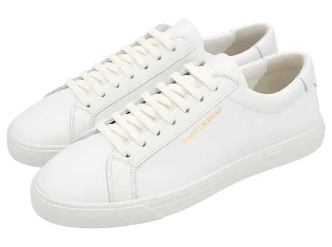 Zapatillas Andy blancas Saint Laurent Blanco 