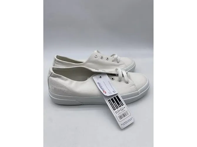 Zapatillas THEORY T.UE 37 paño Blanco 