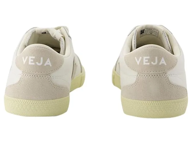 Zapatillas Volley - Veja - Cuero - Blanco Natural 